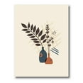 thumbnail image 2 of Designart Vintage Boho Minimalistic Flowers I Canvas Wall Art, 2 of 4