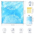 thumbnail image 2 of Manta de playa WIWIGO impermeable a prueba de arena de 200 x 240 cm para 2-8, 2 of 6