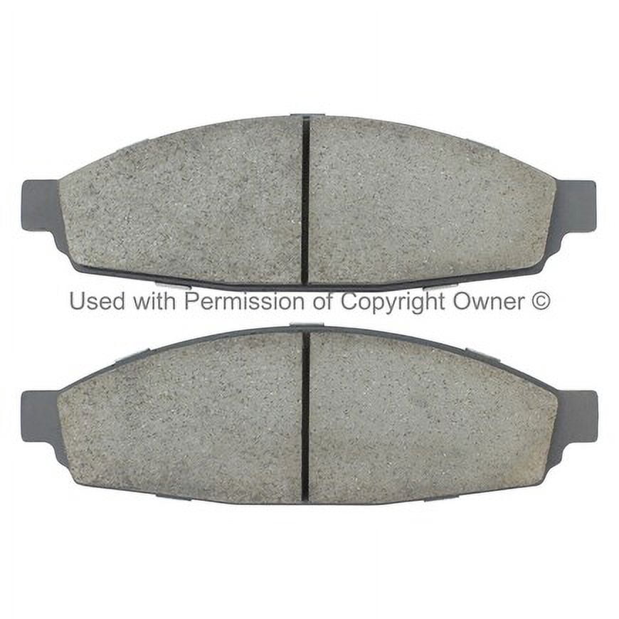Mpa Electrical 1003-0953C Quality Built Black Series Ceramic Brake Pads W/