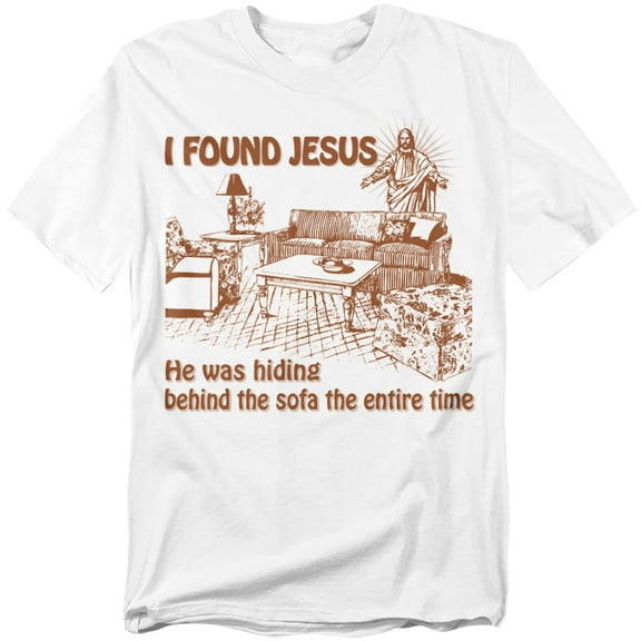 I Found Jesus T-Shirt Unisex Graphic Tee For Men & Women