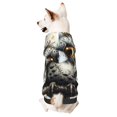thumbnail image 5 of Uemuo Whimsical Owl On Branch for Winter Dog Hoodie Sweatshirts with Pockets Warm Dog Clothes for Small Dogs Chihuahua-Large, 5 of 8