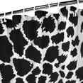thumbnail image 3 of Unique Cheetah Pattern Shower Curtain - Quick Dry Waterproof Fabric - Rustproof Metal Grommets - Modern Tropical Animal Design, 3 of 5