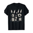 thumbnail image 1 of 220g Creepy Cute Bunny Rabbits Horror Goth Grunge Alt Aesthetic T-Shirt, 1 of 6