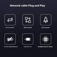 thumbnail image 4 of Poe Repeater, 1 sur 2 Out Poe Extender Plug and Play 1000Mbps for Home for Hotel, 4 of 7