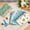 Green, variant on 16 Pcs Quilting Cotton Fabric Squares Sheets,Floral Cotton Fabric Squares with Various Printed Pattern Washable DIY Sewing Craft Cloth for Handmade Ornament Making(100% cotton)