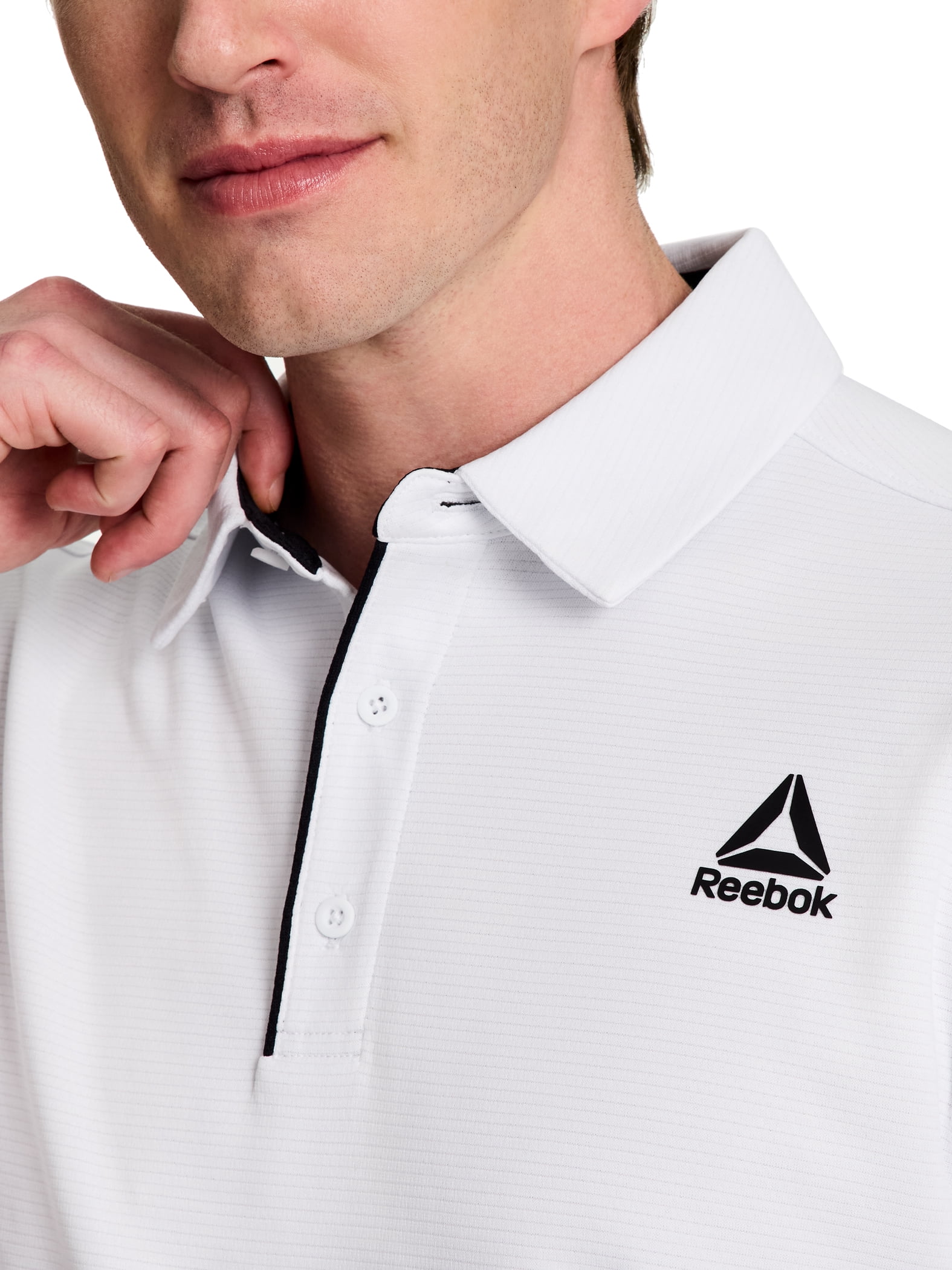 Reebok Men's and Big Men's Performance Polo Shirt, Sizes XS-5XL