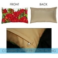 thumbnail image 3 of Toland Home Garden Set of 2 Rosette Blooms Spring Pillow Covers 12x18 Inch Flower Throw Pillows, 3 of 4