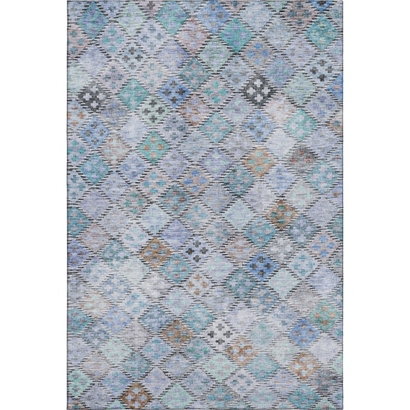 Dalyn Rugs Premium Machine Washable Mayfield AMF1081 Blue 10' x 14' Rug