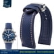 thumbnail image 3 of Correa de reloj de nailon resistente al agua con base de goma de 20 mm, 22 mm, 23 mm y 24 mm para la serie Longines, IWC Pilot Mark 18, Seiko y Omega, 3 of 5