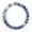 Royal Blue, variant on Crystal Pave Shambhala Beads Natrural Stone Beaded Stretch Bracelet Lave Jewelry
