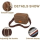 thumbnail image 4 of Bolso bandolera pequeño de moda con compartimentos dobles y cremallera, 4 of 5