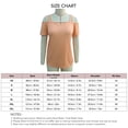 thumbnail image 3 of Blusa Con Hombro Doble Correa Color Liso Casual de Moda para Cita, 3 of 3