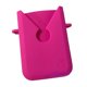 thumbnail image 5 of Bolsa de playa, soporte para teléfono, bolsa con agujeros creativos y elegantes, soporte de inserción para viaje para mujer Rojo, 5 of 8