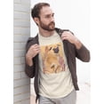 thumbnail image 2 of Image Conscious Funny Pug T-Shirt Mens -Porter Hastings Designs, Male 4X-Large, 2 of 4