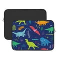 thumbnail image 3 of Bingfone Dinosaurs Laptop Sleeve Case 15 Inch, 360° Protective Computer Carrying Bag, 3 of 9