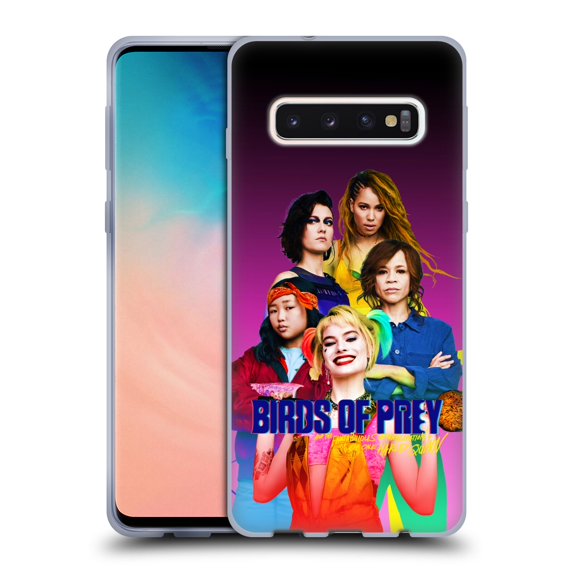 Head Case Designs Officially Licensed Birds of Prey DC Comics Harley Quinn Art BOP Cast Soft Gel Case Compatible with Samsung Galaxy S10