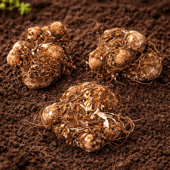 10 Crimson Skye Caladium Bulbs for Planting - Perennial Hosta, Elephant Ears, Fancy (10 Bulbs)