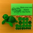 thumbnail image 4 of DAMAI DIY Button Highland Cow Craft Kit, Animal Theme Fun Christmas Button Christmas Tree Ornament Kit with Turtle, Owl, Rabbit, Christmass Tree Hanging Decorations for Holiday Stocking Filler Gift, 4 of 4