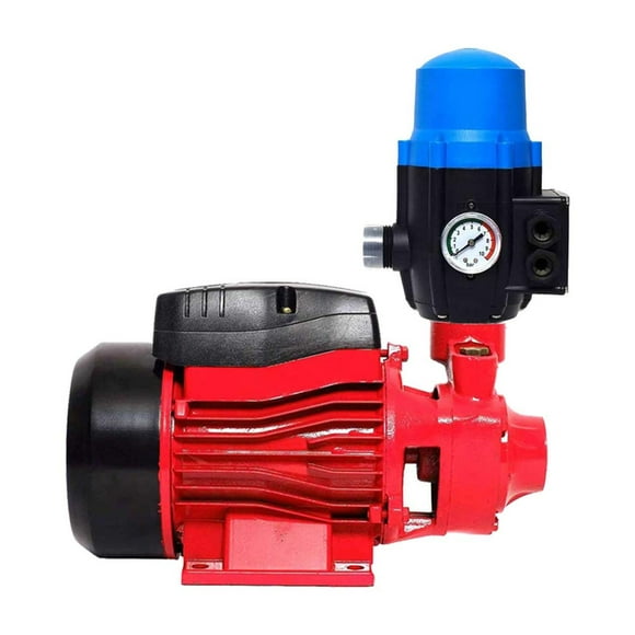 Bomba De Agua Periferica Duo 1/2Hp 370W Control Automatico rojo 370 w