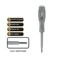 thumbnail image 4 of kurtrusly Digital Voltage Tester Pen for AC Non-touch Induction Detector Electrician Electrical Indicator Home Improvement Use Gray/Crosshead, 4 of 6