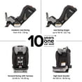 thumbnail image 4 of Diono Radian 3RXT SafePlus All-in-One Convertible Car Seat, Slim Fit 3 Across, 4 of 9