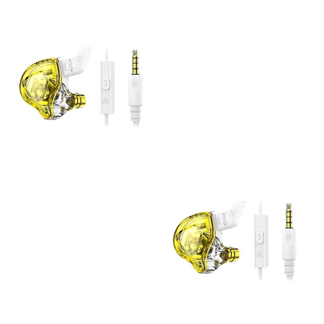 Auriculares HIFI Bearachild de 3,5mm con tapones de silicona y micrófono sonido estéreo Type4 NO4