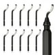thumbnail image 1 of 11 Pcs Deburring Tool 3D Printing Deburring Tool Set Steel Burr Removal Tool for Metal Resin Copper PVC Pipe, 1 of 5