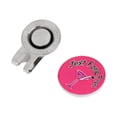 thumbnail image 3 of Marcador de pelota de golf de esmalte suave Zulema Just Fore Clip magnético para sombrero Regalo de golf 3#, 3 of 5