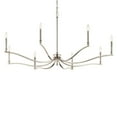 thumbnail image 4 of 52697PN Kichler Lighting Malene - 8 Light Chandelier-25 Inches Tall and 52 Inches Wide-Polished Nickel Finish, 4 of 7