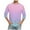 Pink, variant on Ndbuld Shirts for Men Mens Henley Short Sleeve T-Shirt Cotton Casual Shirt Men Print Round Neck Casual Fashion Short Sleeve Round-Neck Blouses Shirts M-5XL,Blue L