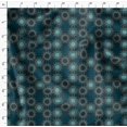 thumbnail image 4 of Soimoi Blue Poly Georgette Fabric Sun Mandala Print Sewing Fabric Yard 42 Inch Wide, 4 of 5