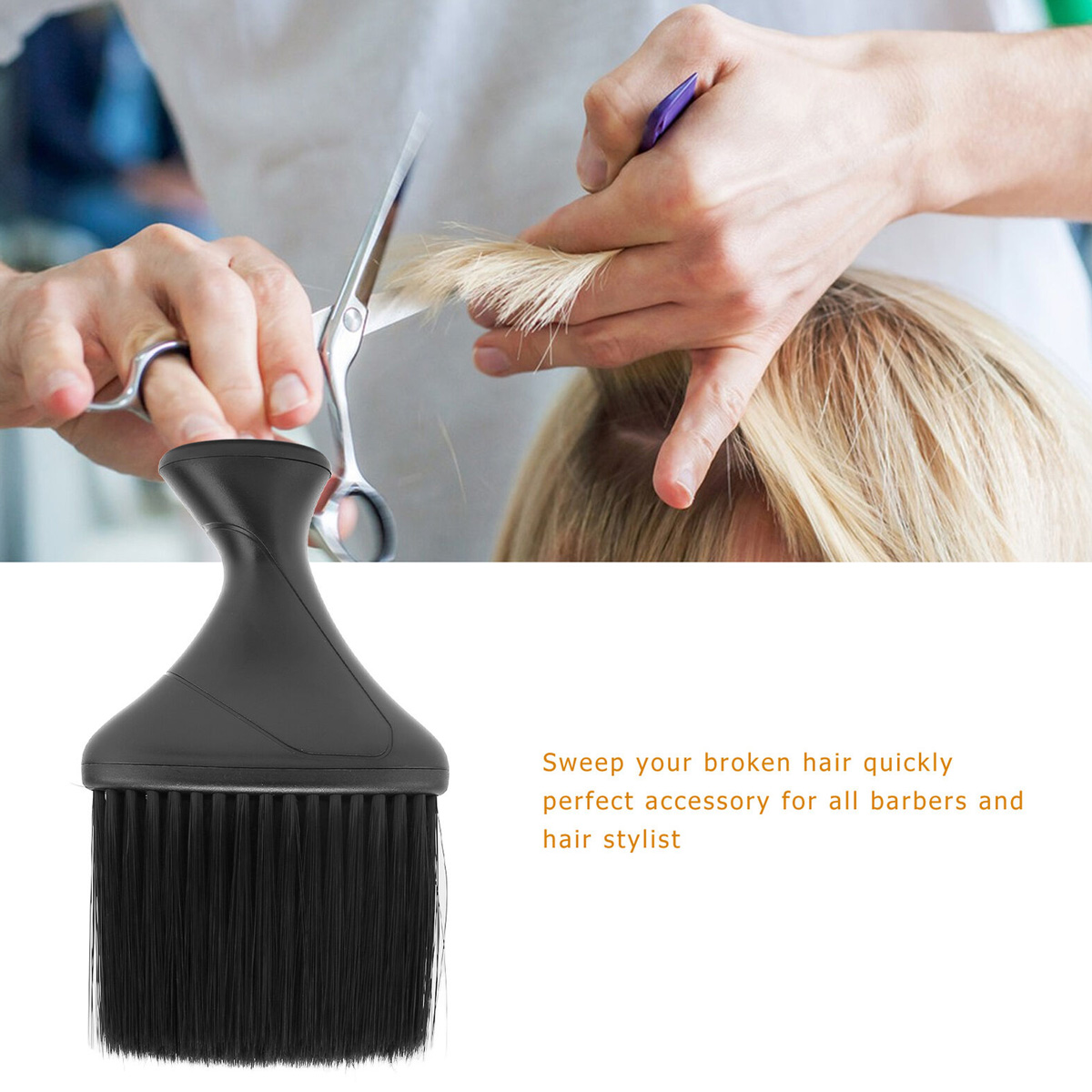 Barbers' Best Friend, Easy Hair Removal Stand-up Base Hair Duster Brush 