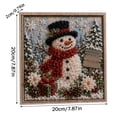 thumbnail image 2 of DIY Christmas Pearl Diamond Painting Art Kit, Christmas Pearl Beads Art Craft for Adults & Beginners, Gemstone Diamond Dots Beads Painting for Home Wall Decor, 2 of 3