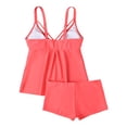 thumbnail image 5 of Afdoent Womens Tankini Bathing Suits Women's Tankini Swimsuits Two Piece Strappy Bathing Suit Tops With Shorts Plus Size Beach Swimwear Beachwear, 5 of 8