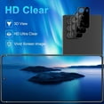 thumbnail image 6 of [3+3 Pack] Glass Screen Protector for Samsung Galaxy Note 20 with Camera Lens Protector, 3D Curved, 6.7 inch 9H Tempered Glass for Galaxy Note 20 Glass Screen Protector, 6 of 7