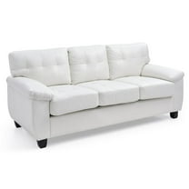 Glory Furniture Gallant Sofa in White Color