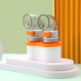 thumbnail image 1 of PENGXIANG 2PCS Quantitative Salt Shaker with Holder Each Press 0.5g Clear Seasoning Bottle - D, 1 of 2