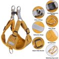 thumbnail image 2 of Dog Harness Soft Suede Fabric Pet Vest Step In Adjustable Reflective _jiue, 2 of 5