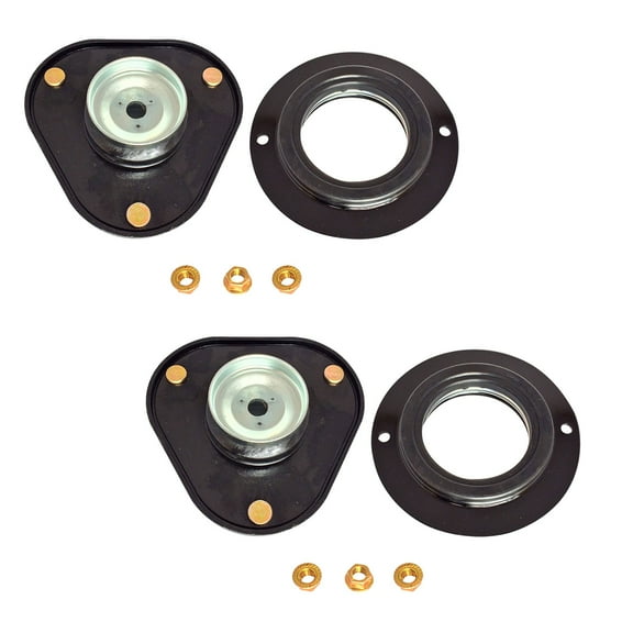 TRQ Front Strut Mount Set Fits Select 2006-2012 Toyota RAV4