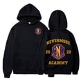 thumbnail image 4 of Wednesday Addams Nevermore Academy Chandail à Capuchon Chandails à Manches Longues pour Hommes et Femmes, 4 of 4