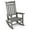 Gray（1 pack）, variant on Outdoor Patio Rocking Chair, White Garden Porch Rocker, Weather Resistant Finish