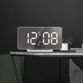 thumbnail image 4 of Escritorio de reloj LED Baoblaze para adultos con función de despertador reloj digital, 4 of 7