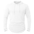 thumbnail image 3 of Enridrech Big and Tall Shirts Men Long Sleeve Hooded Pullover Tee Long Sleeve Top Athletic T Shirt for Hiking Running, 3 of 6