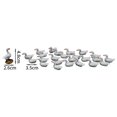 thumbnail image 2 of Modèles de Canards 26 Pcs Décoratifs Anti-Décoloration Compacts Haute Simulation Ornements de Canards Décor, 2 of 5