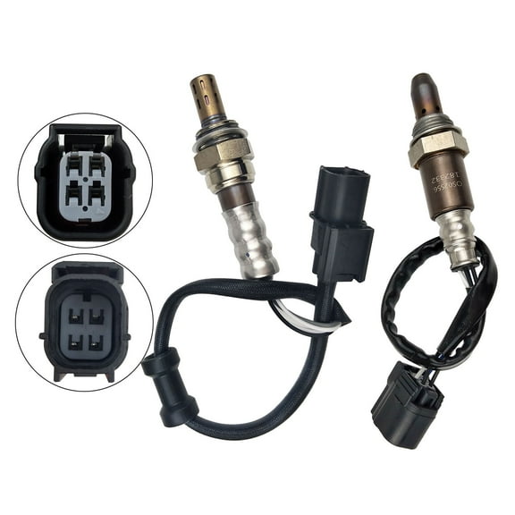 Maxfavor 2Pcs O2 Oxygen Sensor for 2012-2015 Honda Civic 1.8L, Acura ILX 2.0L Upstream Downstream