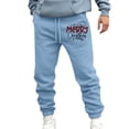 thumbnail image 1 of Pantalones largos para hombre, casuales, de moda, con bolsillos, cintura elástica, pantalones deportivos, pantalones de poliéster para hombre., 1 of 4