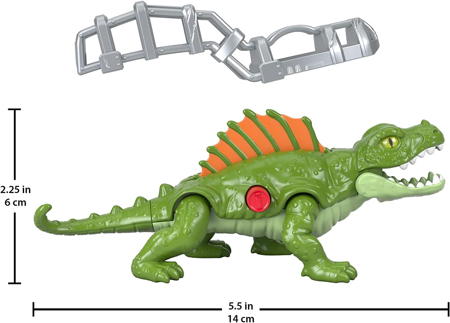 Imaginext Jurassic World Dominion, Multicolor, 3–8 years, 7.50 x 6.40", 0.39 lb