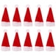 thumbnail image 1 of GOOHOCHY 10 mini sombreros navideños decorativos con forma de piruleta, mini sombreros de Papá Noel., 1 of 7