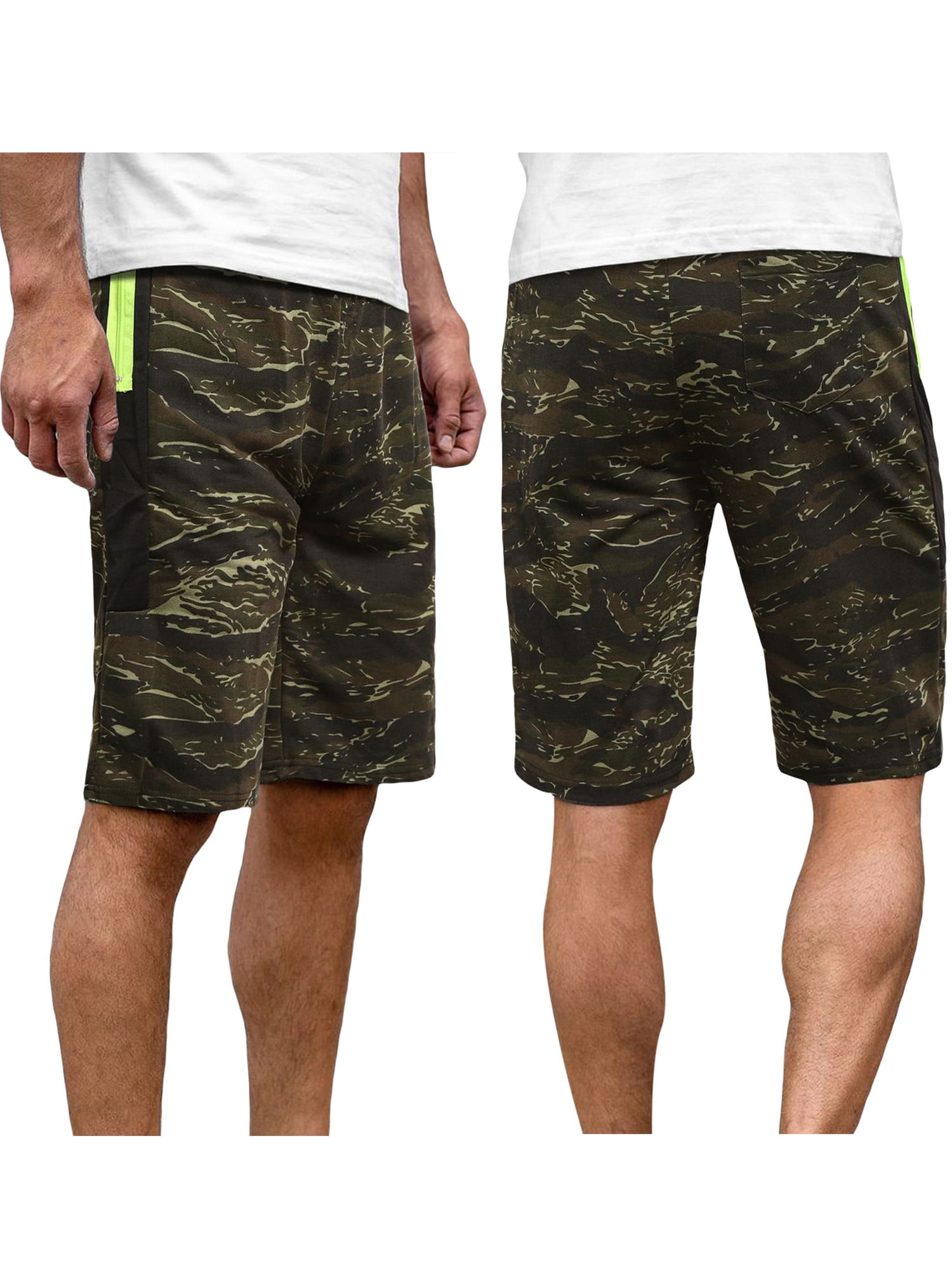 Biekopu Men Summer Slim Casual Shorts, Fashion Camouflage Pants ...