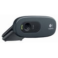 thumbnail image 3 of Cámara web Logitech C270 para computadora de escritorio o portátil, pantalla panorámica HD de 720p para videollamadas y grabación (renovada), 3 of 4